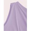 imageSOLY HUX Womens Summer Mini Dresses Off The Shoulder Ruched Bodycon Graduation Dress Sexy Going Out Party Club OutfitsPlain Purple