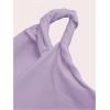 imageSOLY HUX Womens Summer Mini Dresses Off The Shoulder Ruched Bodycon Graduation Dress Sexy Going Out Party Club OutfitsPlain Purple
