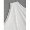 imageSOLY HUX Womens Summer Mini Dresses Off The Shoulder Ruched Bodycon Graduation Dress Sexy Going Out Party Club OutfitsPlain White