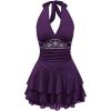 Purple Printed