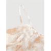 imageSOLY HUX Womens Floral Print Mesh Ruched Bodycon Cami Dress Spaghetti Strap Summer Long DressesYellow Floral