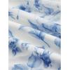 imageSOLY HUX Womens Floral Print Tank Tops Square Neck Sleeveless Going Out Tops Double Lined Summer Crop Tank TopsBlue and White Floral