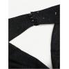 imageSOLY HUX Womens Halter Top Sparkly Sexy Backless Party Crop Tops Club Rave Festival Outfits BlackPure Black