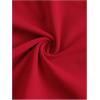 imageSOLY HUX Womens Halter Tops V Neck Tie Backless Summer Crop Tank TopPlain Red