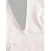 imageSOLY HUX Womens Halter Tops V Neck Tie Backless Summer Crop Tank TopSolid Apricot