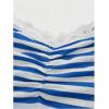 imageSOLY HUX Womens Y2k Tank Tops Striped Lace Trim Cami Tops Summer V Neck Fitted Camisole ShirtsRoyal Blue