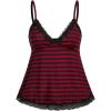 Burgundy Striped