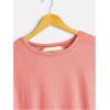 imageSOLY HUX 2024 Open Back Tops for Women Criss Cross Cut Out Tee Backless Casual Short Sleeve Round Neck T ShirtPlain Redwood