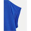 imageSOLY HUX 2024 Open Back Tops for Women Criss Cross Cut Out Tee Backless Casual Short Sleeve Round Neck T ShirtPlain Royal Blue