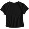 imageSOLY HUX Womens Baby Tees for Women Y2K Graphic Tops Letter Print Short Sleeve Crop Tops 90s TShirt Vintage OutfitBlack Letter