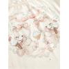 imageSOLY HUX Womens Y2K Coquette Aesthetic Crop Tops Summer Kawaii Clothes Cute Lace Bow Cold Shoulder Graphic TeesApricot Graphic