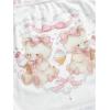imageSOLY HUX Womens Y2K Coquette Aesthetic Crop Tops Summer Kawaii Clothes Cute Lace Bow Cold Shoulder Graphic TeesWhite Graphic