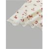 imageSOLY HUX Womens Y2k Floral Print Camisole Fairy Cute Lace Trim Cami Top Coquette Summer Vest TopsApricot Floral