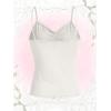 imageSOLY HUX Womens Y2k Floral Print Camisole Fairy Cute Lace Trim Cami Top Coquette Summer Vest TopsSolid White