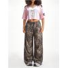 imageSOLY HUX Jersey Shirts for Women Y2k Crop Tops Streetwear Sportswear Short Sleeve TShirt Cute Football Jersey TopPink 9