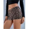 imageSOLY HUX Womens Cheetah Print Micro Shorts Leopard Y2k Mini Rave OutfitsGrey Leopard