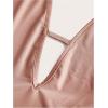 imageSOLY HUX Womens Halter Draped Front Tank Top Sexy Backless Going Out Crop Vest TopsDusty Pink