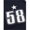 imageSOLY HUX Womens Long Sleeve Y2K Crop Tops Fitted Graphic Tees Star Number Print Going Out T Shirts Striped ShirtDark Blue Letter