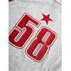 imageSOLY HUX Womens Long Sleeve Y2K Crop Tops Fitted Graphic Tees Star Number Print Going Out T Shirts Striped ShirtGrey Letter