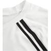 imageSOLY HUX Womens Long Sleeve Y2K Crop Tops Fitted Graphic Tees Star Number Print Going Out T Shirts Striped ShirtWhite Letter