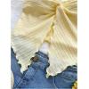 imageSOLY HUX Womens Tube Top Twist Split Hem Strapless Sleeveless Asymmetrical Going Out Crop TopsPure Yellow
