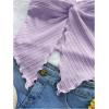 imageSOLY HUX Womens Tube Top Twist Split Hem Strapless Sleeveless Asymmetrical Going Out Crop TopsSolid Purple