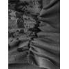 imageSOLY HUX Womens Y2k Goth Tube Crop Top Skull Print Strapless Sleeveless Bandeau TopsGrey Skull Print