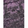 imageSOLY HUX Womens Y2k Goth Tube Crop Top Skull Print Strapless Sleeveless Bandeau TopsPurple Skull