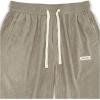 imageSOLY HUX Mens Corduroy Pants Casual Drawstring Elastic Waist Straight Leg Sweatpants with PocketsLight Khaki Letter