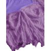 imageSOLY HUX Womens Long Bell Sleeve Tops Mesh Sweetheart Neck Going Out Crop Top Casual Asymmetrical T Shirts TeesPure Mauve Purple