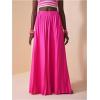 imageSOLY HUX Womens Wide Leg Palazzo Pleated Pants High Waisted Flowy Loose Dressy Casual Long TrousersHot Pink