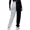 imageSOLY HUX Womens Graphic Letter Print Elastic Waist Sweatpants Color Block Cozy Running Joggers PantsBlack White Sun