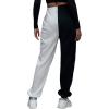 imageSOLY HUX Womens Graphic Letter Print Elastic Waist Sweatpants Color Block Cozy Running Joggers PantsGraphic Black and White
