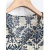 imageSOLY HUX Womens Plus Size Summer Two Piece Sets Ruffle Cap Sleeve Floral Blouse Belted Pants OutfitsBlack Multi