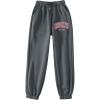 imageSOLY HUX Womens Graphic Letter Print Elastic Waist Sweatpants Color Block Cozy Running Joggers PantsDark Grey Letter