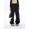 imageSOLY HUX Womens Graphic Print Sweatpants Drawstring High Waisted Long Pants with PocketsBlack Star