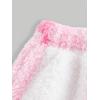imageSOLY HUX Womens Pajama Set Star Print Tank Top and Plaid Pants Fuzzy Loungewear SleepwearWhite and Pink