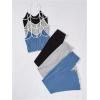 imageSOLY HUX Womens 3 Sets Cami Pajamas Sleeveless Camisole Top and Pants PJ Set LoungewearBlue Grey Black