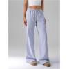 imageSOLY HUX Womens Drawstring Straight Leg Baggy Pants Casual Lounge Pants Trousers with PocketRoyal Blue