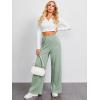 imageSOLY HUX Womens Elegant Ribbed Knit Sleeveless V Neck Bodycon Pencil Midi Dress Solid Long Summer Tank DressesPure Mint Green