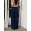 imageSOLY HUX Womens Y2k Baggy Parachute Pants Elastic High Waisted Sweatpants Track Pants StreetwearDark Blue
