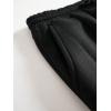 imageSOLY HUX Womens Butterfly Print Drawstring High Waisted Sweatpants Joggers PantsPure Black