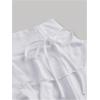 imageSOLY HUX Womens Summer Ruffle Layered Mini Skirts Drawstring Ruched High Waisted Flowy Skater SkirtsPure White