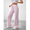 imageSOLY HUX Womens Sweatpants High Waisted Straight Leg Pants Drawstring Fall Casual TrousersSolid Pink