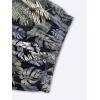 imageSOLY HUX Womens Tropical Print Pants Elastic High Waisted Boho Casual Joggers PantsMulticoloured Floral
