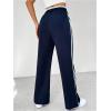 imageSOLY HUX Womens Wide Leg Sweatpants Y2k Streetwear Casual High Waisted Baggy Track PantsDark Blue