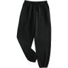 imageSOLY HUX Womens Butterfly Print Drawstring High Waisted Sweatpants Joggers PantsPure Black