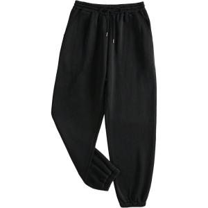 imageSOLY HUX Womens Butterfly Print Drawstring High Waisted Sweatpants Joggers PantsPure Black