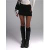 imageSOLY HUX Womens Mini Skirt Y2k Low Rise A Line Casual Summer SkirtsSolid Black