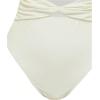 imageSOLY HUX Womens One Piece Swimsuit Metal Decor Cut Out Halter Bathing Suit with Mesh Maxi Cover Up SkirtMulticoloured